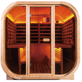 Model EW-8 Square Infrared Sauna
